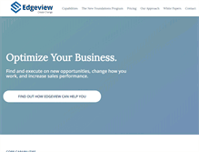 Tablet Screenshot of edgeview.com.au
